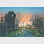 Cycle Path, Screenprint